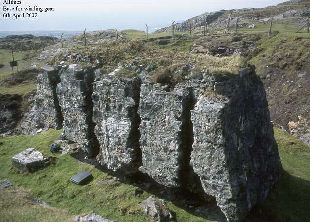 Winding Gear Wall pre conservation